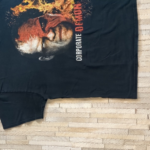 WWE Vintage Kane Corporate Demon Black Rare Authentic T-Shirt - Picture 4 of 7